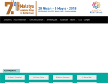 Tablet Screenshot of malatyakitapfuari.com